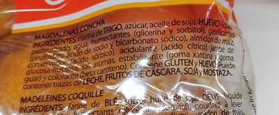 Concha Bolson magdalenas 300g ARENAS