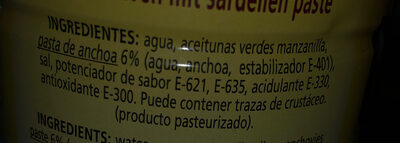 Olives farcies aux anchois 1400g