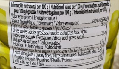 Olives farcies aux anchois 1400g