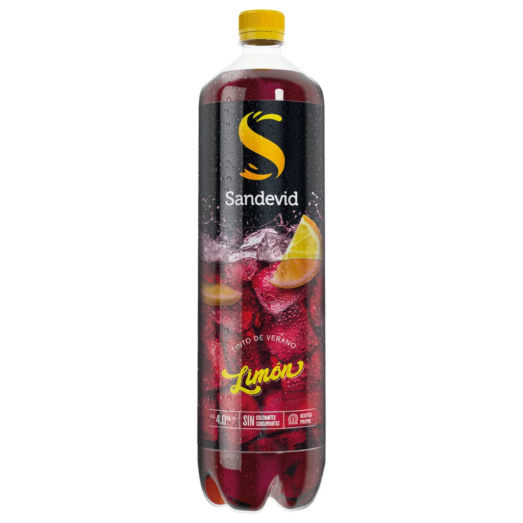 Tinto de verano limon 1,5L SANDEVID 