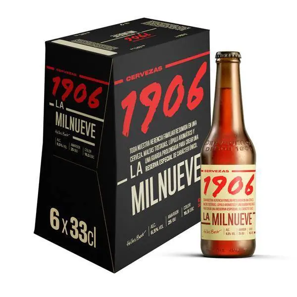 Bière Estrella Galicia 1906 RESERVA 6x33cl