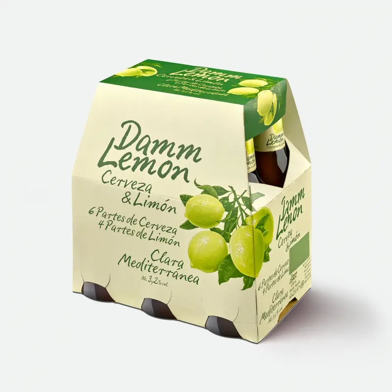 Bière DAMM LEMON 6 x 25Cl