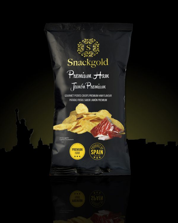 Chips jambon ibérique 125g SNACKGOLD