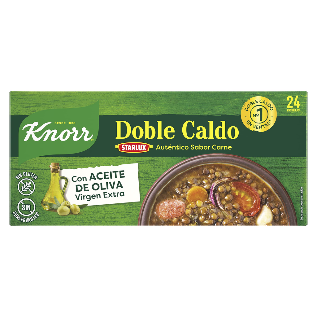 Doble Caldo Carne 240g KNORR