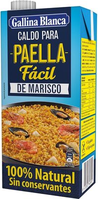 Bouillon Pour Paella Fruits De Mer 1L GALLINA BLANCA