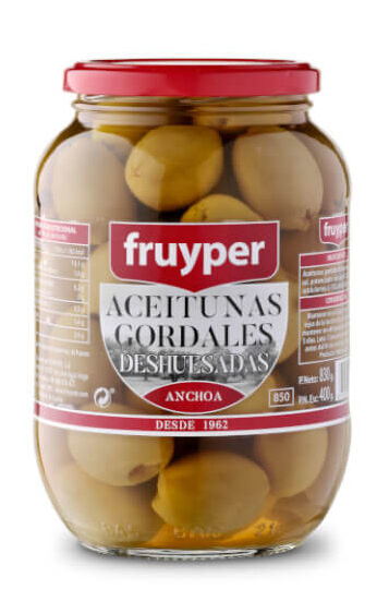 Olives Gordal dénoyautées 500g