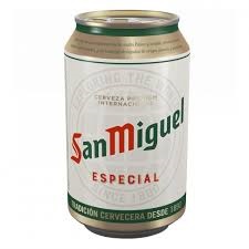 Bière San Miguel canette 33cl