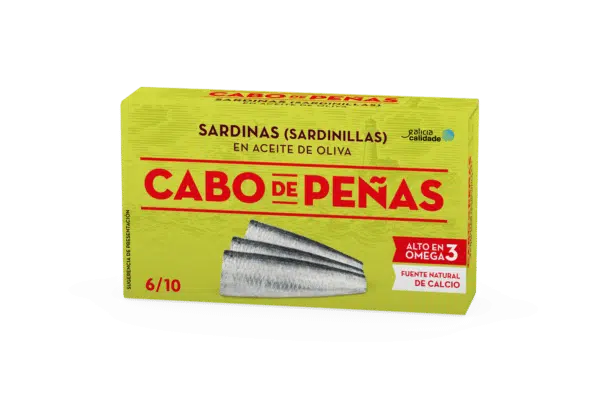 Petites sardines à l'huile d'olive 85g CP