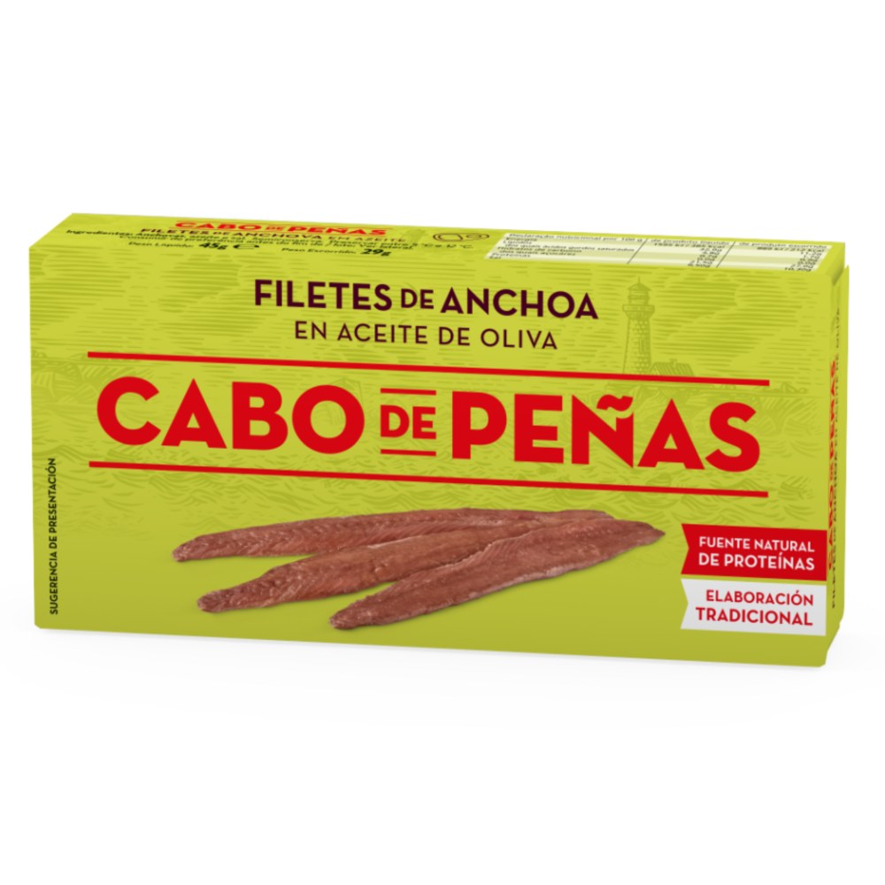 Filets d'anchois à l'huile d'olive 45g CP