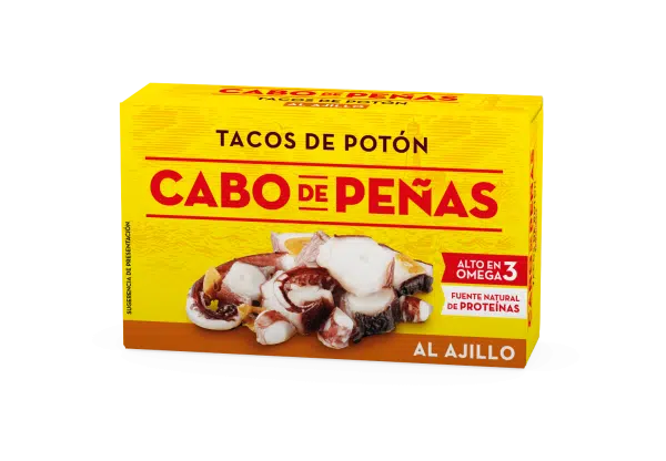 Tacos de pota à l'ail 111g CP