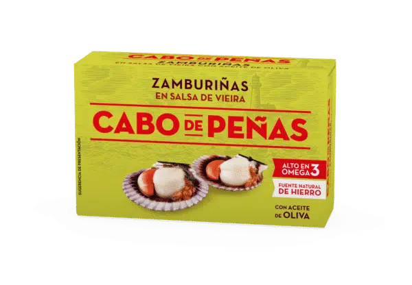 Zamburriñas salsa vieira CP