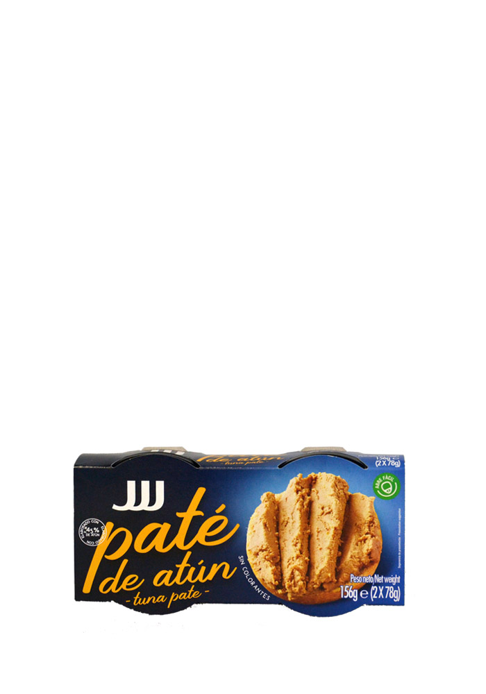 Paté de thon JJJ 2x78g