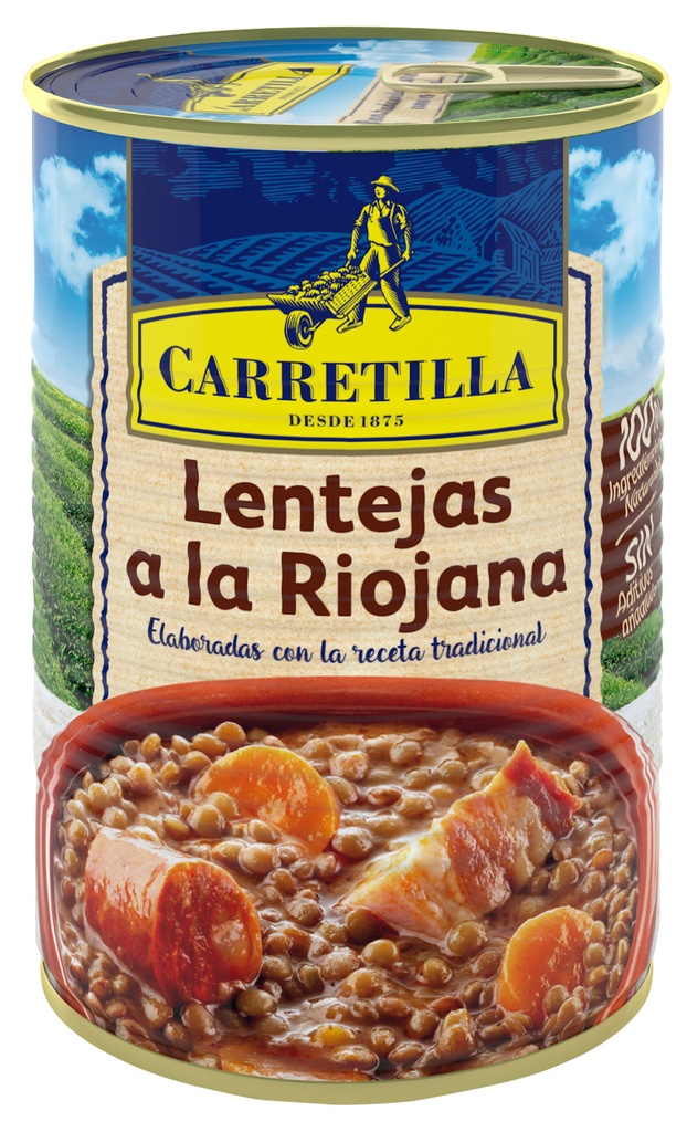 Lentilles a la Riojana 430g 