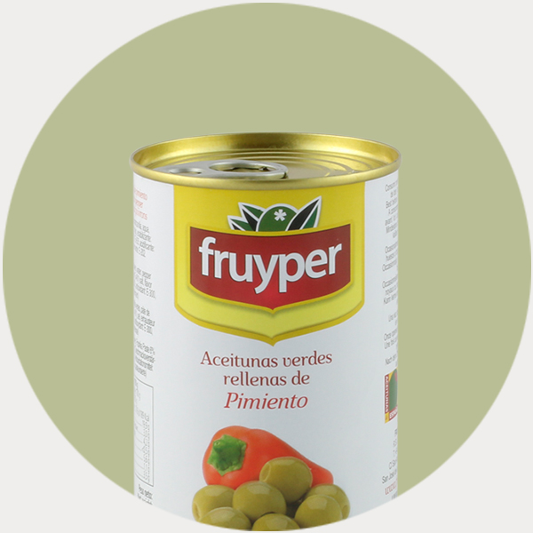 Olives farcies aux Poivrons 120g