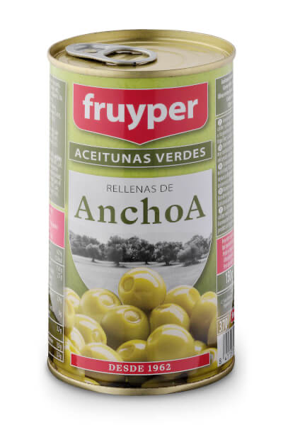 Olives farcies aux anchois 120g