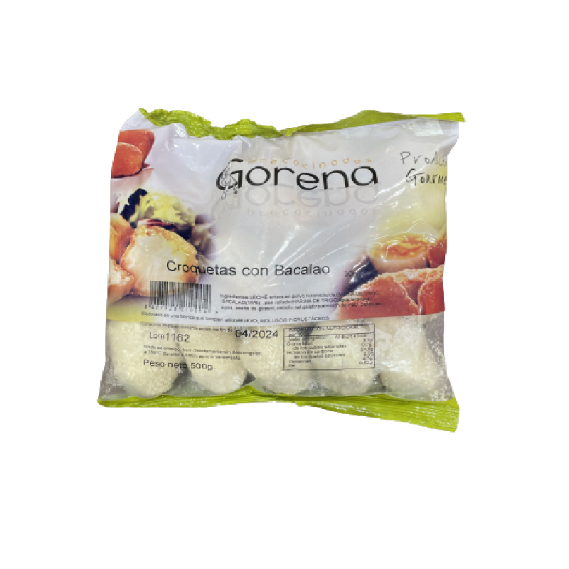 Croquettes de bacalao 500g GORENA