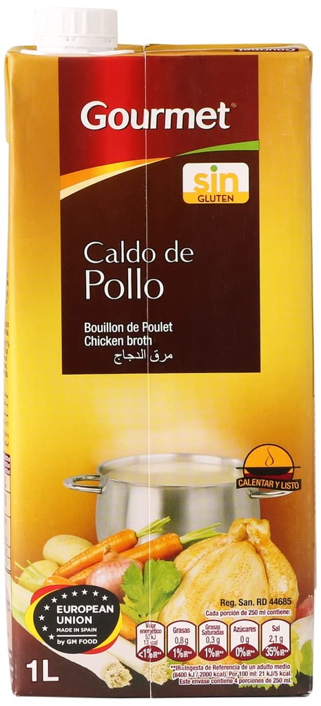 Bouillon de poulet 1L GOURMET