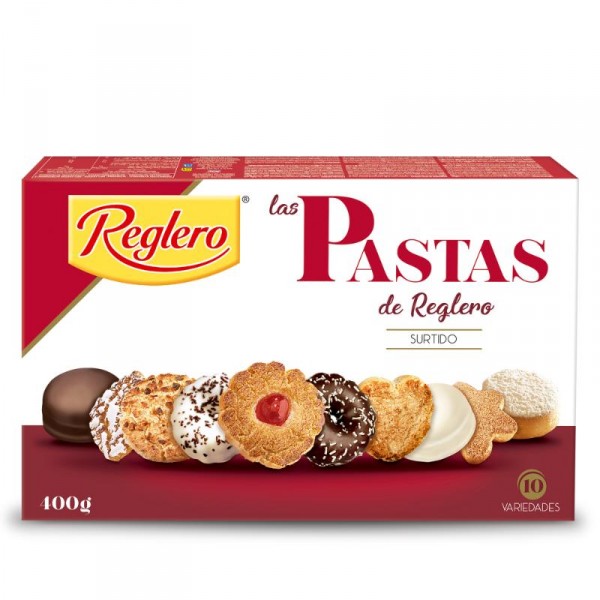 Pastas de Reglero surtido 400g