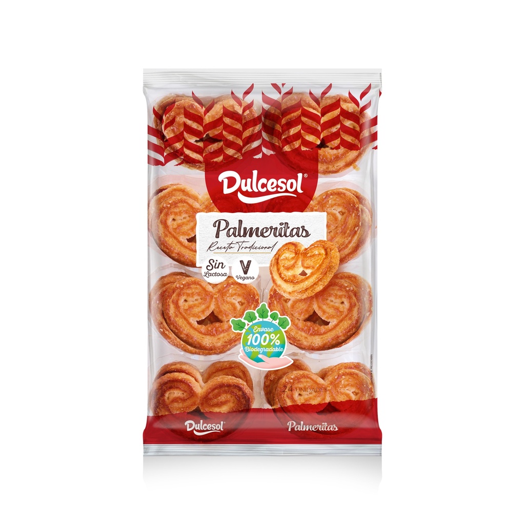 Palmeritas 180 gr DULCESOL