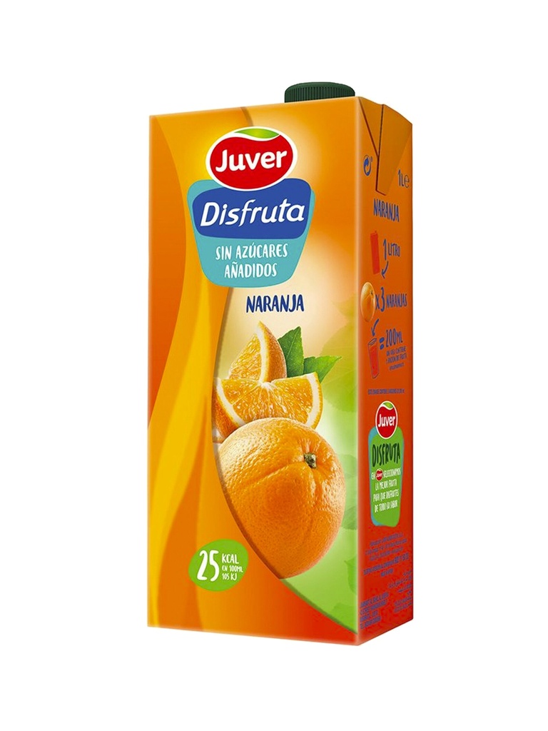 Jus d'orange JUVER 1L