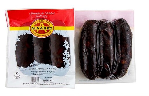 [E1205F] Morcilla asturiana par 3 Alvarez