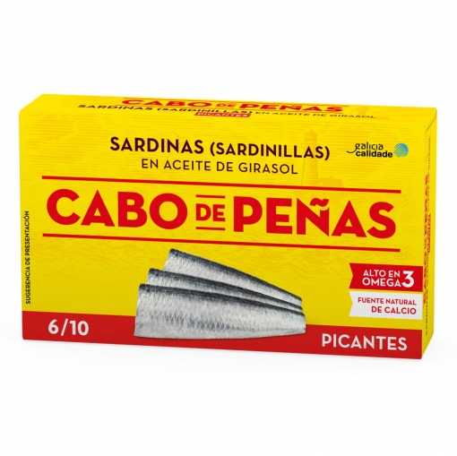 [CP311P2] Petites sardines à l'huile d'olive piquantes CP
