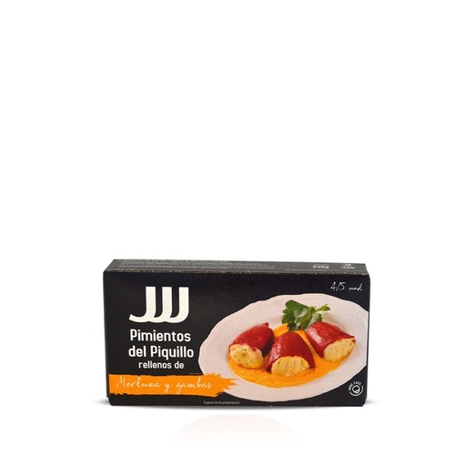 [LC2520] Piquillos rellenos de merluza y gambas JJJ