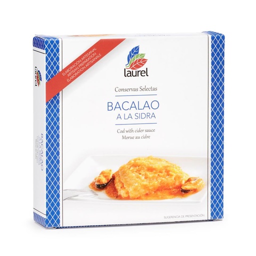 [LC2518] Bacalao a la sidra LAUREL 270g