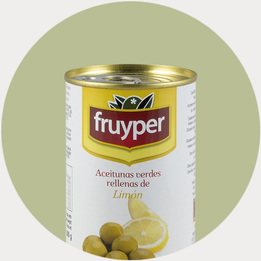 [A19000FR] Olives farcies au Citron 120g