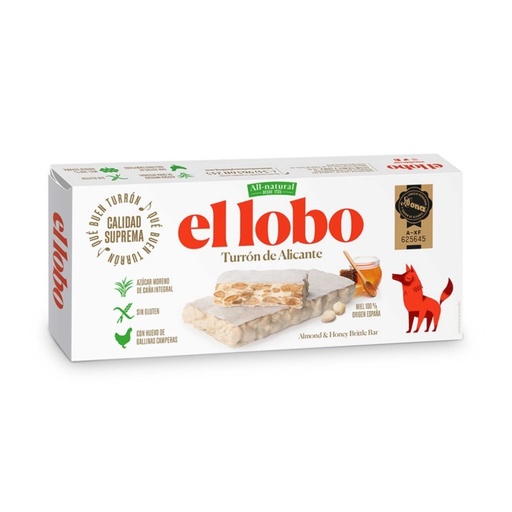 [NA00110] Turron Alicante EL LOBO 250g