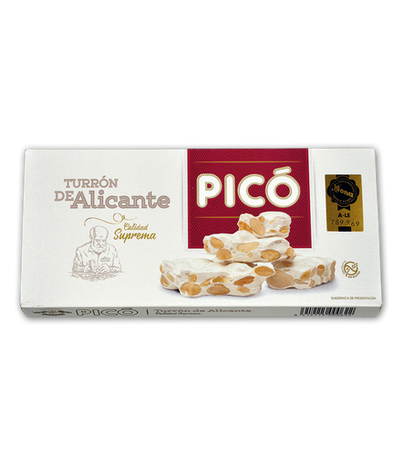 [NA00115] Turron Alicante Supremo PICO 200g