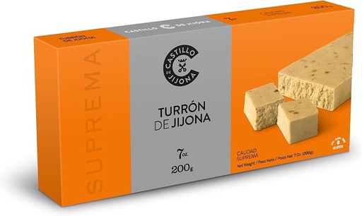[NA00320] Turron Jijona sup CASTILLO DE 200g