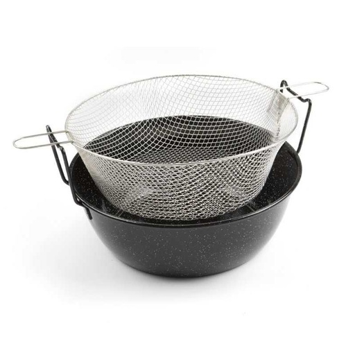 [XAI04] Friteuse émaillée 30cm