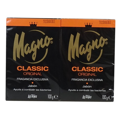 [XCOS024] Savon pastille 2x100g MAGNO