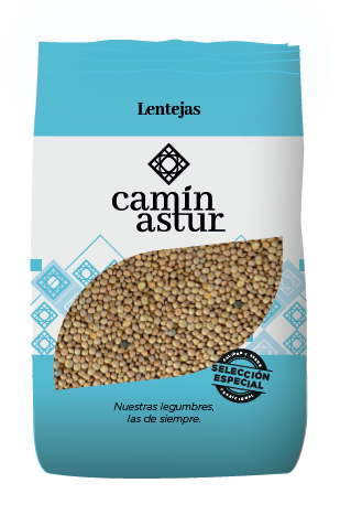 [L0103I] Lenteja Verdina 1kg Camin Astur