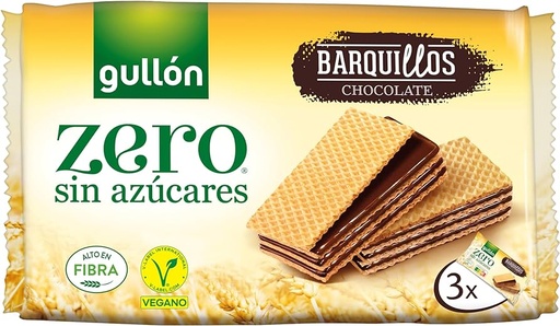 [001016SA] Barquillos de Choco Diet Nature 180g GULLON