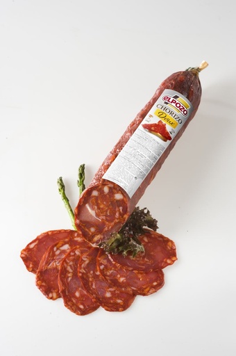 Chorizo extra vela doux tranché El Pozo 