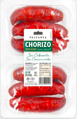 Chorizo frais pour griller doux VRAC Palcarsa 