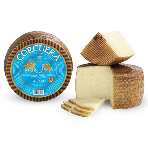 Fromage manchego D.O. mi-vieux CORCUERA 200g