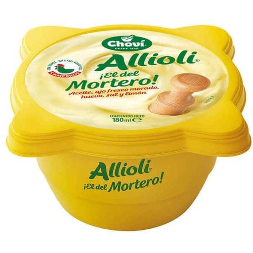 [S01012] Allioli Mortero 180ml CHOVI