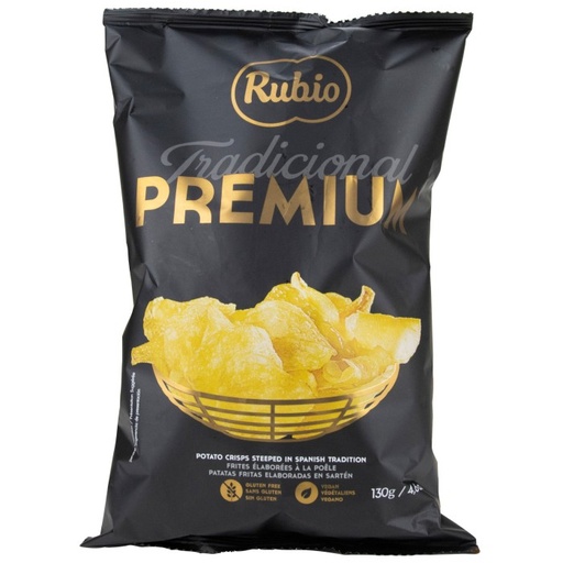 [0011013] Patatas fritas tradicional Rubio Premium 130g