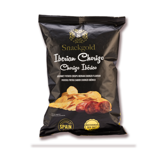 [0011011E] Chips chorizo ibérique 125g SNACKGOLD   